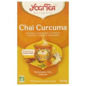 Yogi Tea Chai Curcuma Bio 17 Sachets